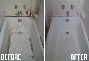 Bathroom Cleaning Before After